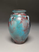 Load image into Gallery viewer, Lily Jar in Chinese Blue, 8"h (Pots From The Past)