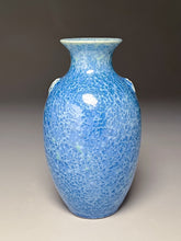 Load image into Gallery viewer, Dogwood Vase in Turquoise Crystalline, 8.25"h (Ben Owen III)