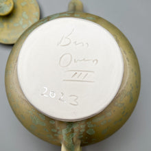 Load image into Gallery viewer, Teapot in Stardust Green, 7.5"h (Ben Owen III)