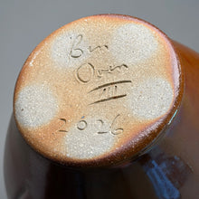 Load image into Gallery viewer, Melon Egg Vase in Copper Penny, 12.5"h (Ben Owen III)