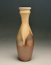 Load image into Gallery viewer, Bottle Vase in Ash, Yellow Matte & Salt, 14"h (Silas Bradley)