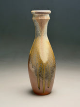 Load image into Gallery viewer, Bottle Vase in Ash, Yellow Matte & Salt, 14"h (Silas Bradley)