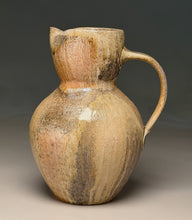 Load image into Gallery viewer, Combed Pitcher #1 in Natural Ash, 8.25"h (Silas Bradley)