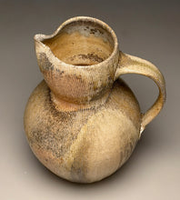 Load image into Gallery viewer, Combed Pitcher #1 in Natural Ash, 8.25"h (Silas Bradley)