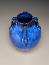 Load image into Gallery viewer, Lily Jar in Opal Blue, 8.75"h (Ben Owen III)