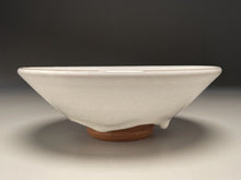 Load image into Gallery viewer, Flair Bowl in Dogwood White 8"dia. (Benjamin Owen IV)