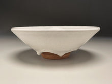 Load image into Gallery viewer, Flair Bowl in Dogwood White 8"dia. (Benjamin Owen IV)
