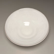 Load image into Gallery viewer, Flair Bowl in Dogwood White 8"dia. (Benjamin Owen IV)