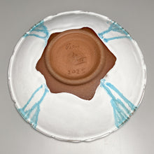 Load image into Gallery viewer, Ming Bowl in Dogwood White with Blue Accents, 12.25"dia. (Ben Owen III)