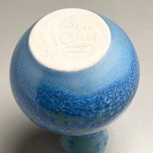 Load image into Gallery viewer, Genie Bottle in Turquoise Crystalline, 6.25"h (Ben Owen III)