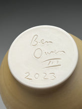 Load image into Gallery viewer, Gourd Vase #2 in Stardust Yellow, 9"h (Ben Owen III)