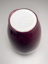 Load image into Gallery viewer, Egg Vase in Pomegranate, 8"h (Ben Owen III)