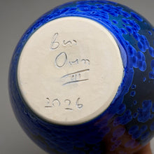 Load image into Gallery viewer, Genie Bottle #2 in Cobalt Crystalline, 12.25"h (Ben Owen III)