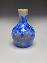 Load image into Gallery viewer, Miniature Genie Bottle in Cobalt Crystalline , 4.25"h (Ben Owen III)