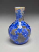 Load image into Gallery viewer, Miniature Genie Bottle in Cobalt Crystalline , 4.25"h (Ben Owen III)