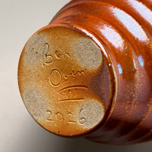 Load image into Gallery viewer, Ringed Bottle in Natural Ash, 13.25"h (Ben Owen III)