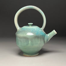 Load image into Gallery viewer, Faceted Teapot in Patina Green, 10.25"h (Ben Owen III)