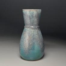 Load image into Gallery viewer, Hourglass Vase in Patina Blue-Green, 11.5"h (Ben Owen III)