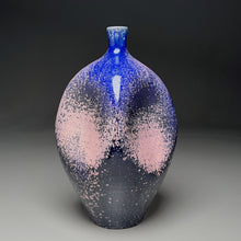 Load image into Gallery viewer, Dimpled Bottle in Nebular Purple, 12.5"h (Ben Owen III)