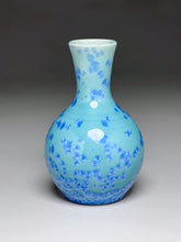 Load image into Gallery viewer, Genie Bottle in Turquoise Crystalline, 6.25"h (Ben Owen III)