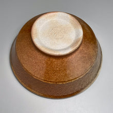 Load image into Gallery viewer, Serving Bowl with Combed Lines in Copper Penny, 7.25"dia. (Tableware Collection)