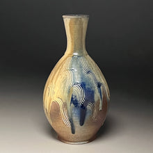 Load image into Gallery viewer, Carved Bottle in Multi-Layered Glaze, 12.5"h (Ben Owen III)