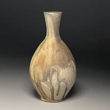 Load image into Gallery viewer, Carved Bottle in Multi-Layered Glaze, 12.5"h (Ben Owen III)