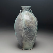 Load image into Gallery viewer, Ribbed Two-Handled Vase in Patina Green, 11.75"h (Ben Owen III)