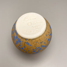 Load image into Gallery viewer, Miniature Genie Bottle #1 in Stardust Blue Crystalline, 4.25"h (Ben Owen III)