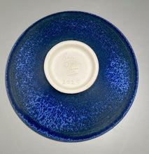 Load image into Gallery viewer, Flair Bowl in Cobalt Crystalline, 10"dia. (Ben Owen III)