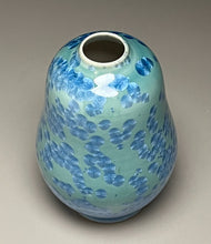 Load image into Gallery viewer, Gourd Vase in Turquoise Crystalline, 6"h (Ben Owen III)