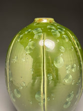 Load image into Gallery viewer, Melon Egg Vase in Lily Pad Green, 10"h (Ben Owen III)