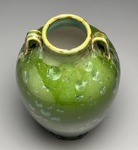 Load image into Gallery viewer, Tang Vase in Lily Pad Green Crystalline, 8.75"h (Ben Owen III)