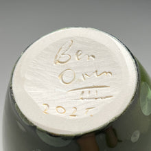Load image into Gallery viewer, Egg Vase in Lily Pad Green Crystalline, 8.5"h (Ben Owen III)