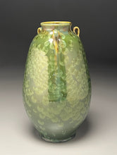 Load image into Gallery viewer, Edo Jar in Lily Pad Green Crystalline, 11"h (Ben Owen III)