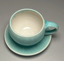 Load image into Gallery viewer, Cup and Saucer Set #2 in Blue Frost, (Ben Owen III)