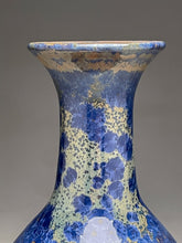 Load image into Gallery viewer, Genie Bottle in Blue Lichen Crystalline, 12.25"h (Ben Owen III)