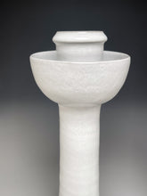 Load image into Gallery viewer, Candlesticks in Dogwood White, 12.75"h (Ben Owen III)