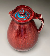 Load image into Gallery viewer, Covered Pitcher in Chinese Blue, 9"h (Ben Owen III)