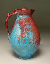 Load image into Gallery viewer, Covered Pitcher in Chinese Blue, 9"h (Ben Owen III)