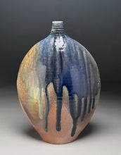 Load image into Gallery viewer, Altered Bottle in Multi-Layered Glazes, 12.75"h (Ben Owen III)