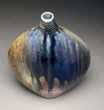 Load image into Gallery viewer, Altered Bottle in Multi-Layered Glazes, 12.75"h (Ben Owen III)