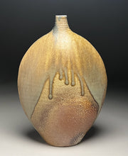 Load image into Gallery viewer, Altered Bottle in Multi-Layered Glazes, 12.75"h (Ben Owen III)