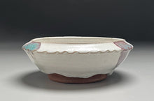 Load image into Gallery viewer, Ming Bowl in Dogwood White with Chinese Blue Accents, 6.5"dia. (Ben Owen Sr.)