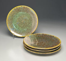 Load image into Gallery viewer, Dinner Plate in Lily Pad Green Crystalline, 10.5"dia. (Ben Owen III)