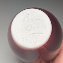 Load image into Gallery viewer, Egg Vase in Cabernet, 5.75"h (Ben Owen lll)