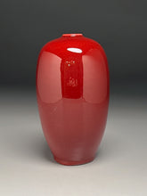 Load image into Gallery viewer, Egg Vase #1 in Cabernet, 8.25"h (Ben Owen lll)