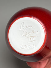 Load image into Gallery viewer, Egg Vase #2 in Cabernet, 8.25"h (Ben Owen lll)