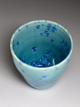 Load image into Gallery viewer, Vase in Turquoise Crystalline, 5.25"h. (Benjamin Owen IV)