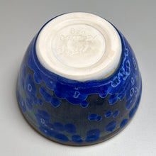 Load image into Gallery viewer, Bowl #2 in Cobalt Crystalline, 4.75"dia. (Benjamin Owen IV)